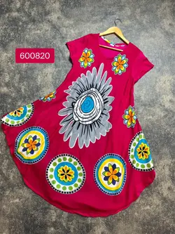 سارافون نخی هندی طرح گل