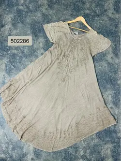 پیراهن هندی سنگشور گلدوزی