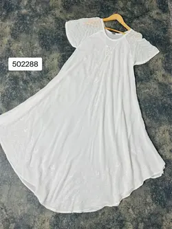 پیراهن هندی سنگشور گلدوزی