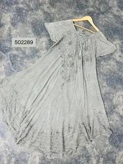 پیراهن هندی سنگشور گلدوزی