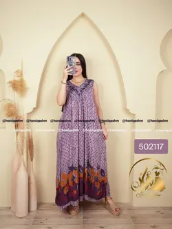 ماکسی کریشه طرح خالدار