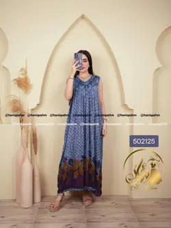 ماکسی کریشه طرح خالدار