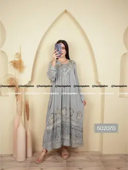 پیراهن کریشه گل آبرنگی