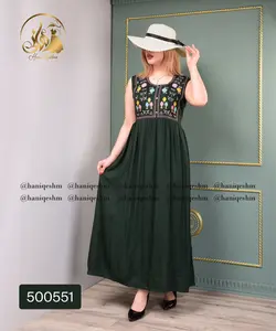 پیراهن سوزن دوزی