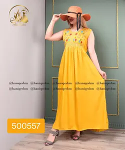 پیراهن سوزن دوزی