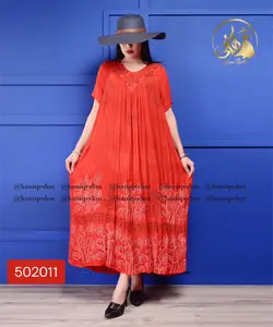 پیراهن خانگی کریشه طرح گل