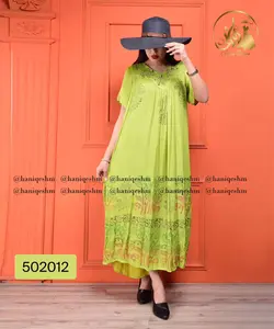 پیراهن خانگی کریشه طرح گل