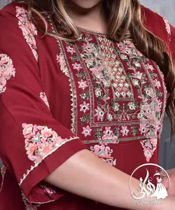 پیراهن انارکالی هندی