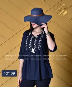 بلوز بوهم گلدوزی هندی