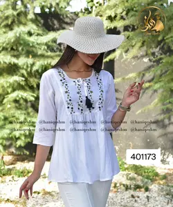 بلوز بوهم گلدوزی هندی