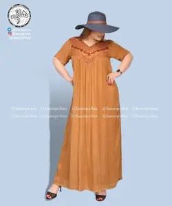 پیراهن کریشه گلدوزی