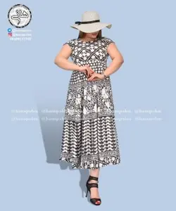 سارافون لنگی نخ کتان