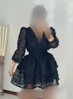 پیراهن عروسکی زبرا