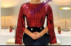 بلوز پولکی