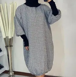 سرهمی یقه اسکی کشبافت