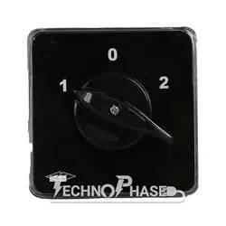 کلید گردان 63 آمپر TRS (سه فاز دو دور) مدل 6309