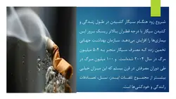 پاورپوینت ضرر های مصرف دخانیات و فواید ورزش (2671)