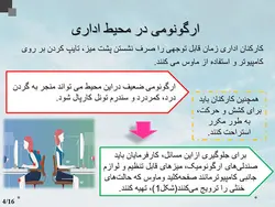 پاورپوینت ارگونومی در محیط کار (18888)