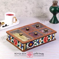 جعبه پذیرایی 5 خانه کد 5102