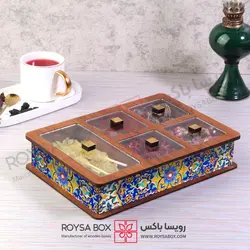 جعبه پذیرایی 5 خانه کد 5101