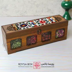 جعبه ادویه و تنقلات رز کد 906