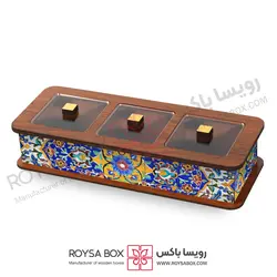 جعبه پذیرایی 3 خانه کد 304