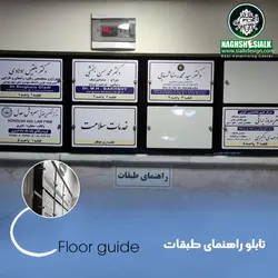 تابلو راهنمای طبقات - نقش‌سیَلک