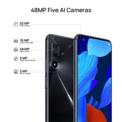 گوشی موبایل هوآوی مدل Nova 5T YAL-L21 دو سیم کارت ظرفیت 128 گیگابایت | فروشگاه اینترنتی