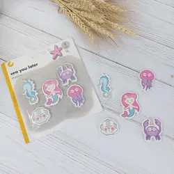 پاککن فانتزی طرح آبزیان دریایی