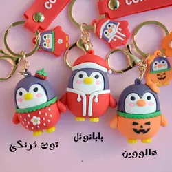 سرکلیدی فانتزی اورجینال طرح پنگوئن 2