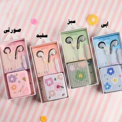 هندزفری فانتزی طرح گل