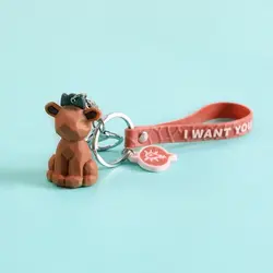 سرکلیدی فانتزی طرح اوریگامی حیوانات