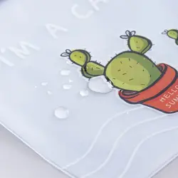 کاور پلاستیکی زیپ دار طرح کاکتوس