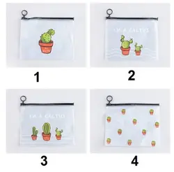 کاور پلاستیکی زیپ دار طرح کاکتوس