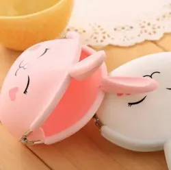 کیف هندزفری سیلیکونی طرح خرگوش