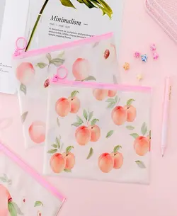 کاور زیپ دار طرح هلو