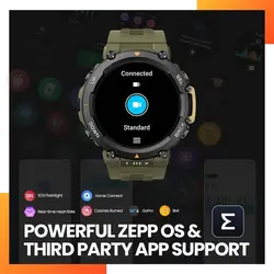 ساعت هوشمند شیائومی برند Amazfit مدل T-Rex 2