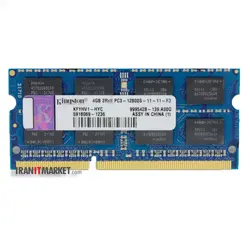 رم لپ تاپ کینگستون ram kingston 4gb pc3-12800 1600mhz