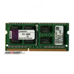 رم لپ تاپ کینگستون ram kingston 4gb pc3-10600 1333mhz