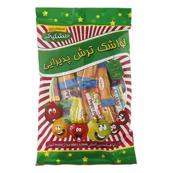 خشکپاک لواشک پذیرایی چند میوه سلفون 300gr
