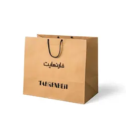 ساک دستی کرافت کاغذی - نوژان گرافیک قیمت پاکت کاغذی کرافت