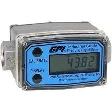 فلومتر مدل Flomec GPI G2 Turbine Flow Meter with Q9 Display | مگاتجهیز