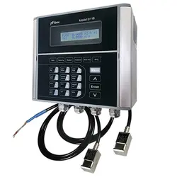 فلومتر التراسونیک اندازه گیری دبی مایعات مدل D118 پی فلو (PFLOW)