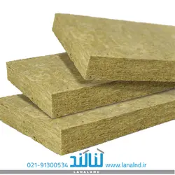 عایق پشم سنگ تخته ای ضخامت 7 سانت دانسیته 80