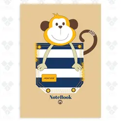 دفتر 40 برگ سیمی طلقی فانتزی مکث نوت M9414 - فروشگاه آنلاین لوازم تحریر پنوس