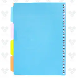 یدک کلاسور 26 حلقه با دیوایدر مکث نوت M9790 - فروشگاه آنلاین لوازم تحریر پنوس