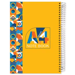 دفتر A4 سیمی جلد سخت 200 برگ-26N-9272-D2 - فروشگاه آنلاین لوازم تحریر پنوس