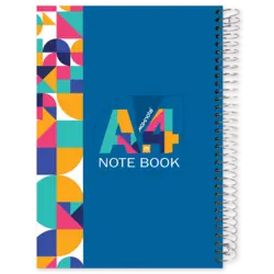 دفتر A4 سیمی جلد سخت 200 برگ-26N-9272-D2 - فروشگاه آنلاین لوازم تحریر پنوس