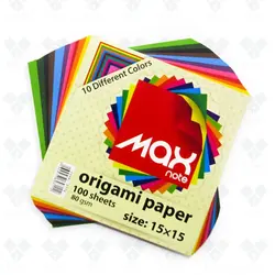 کاغذ اوریگامی 15×15- 100برگ M9776 - فروشگاه آنلاین لوازم تحریر پنوس