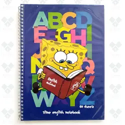 دفتر 60 برگ سه خط سیمی طلقی مکث نوت M9643 - فروشگاه آنلاین لوازم تحریر پنوس